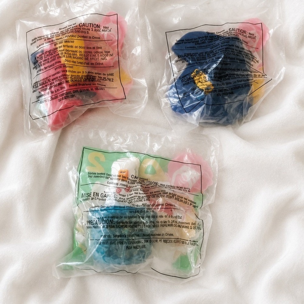 1996 McDonalds X-Men Happy Meal Toys Sealed‎ Lot Wolverine Storm Jubilee VTG